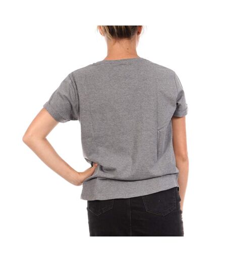 T-Shirt gris femme disney  mickey love script