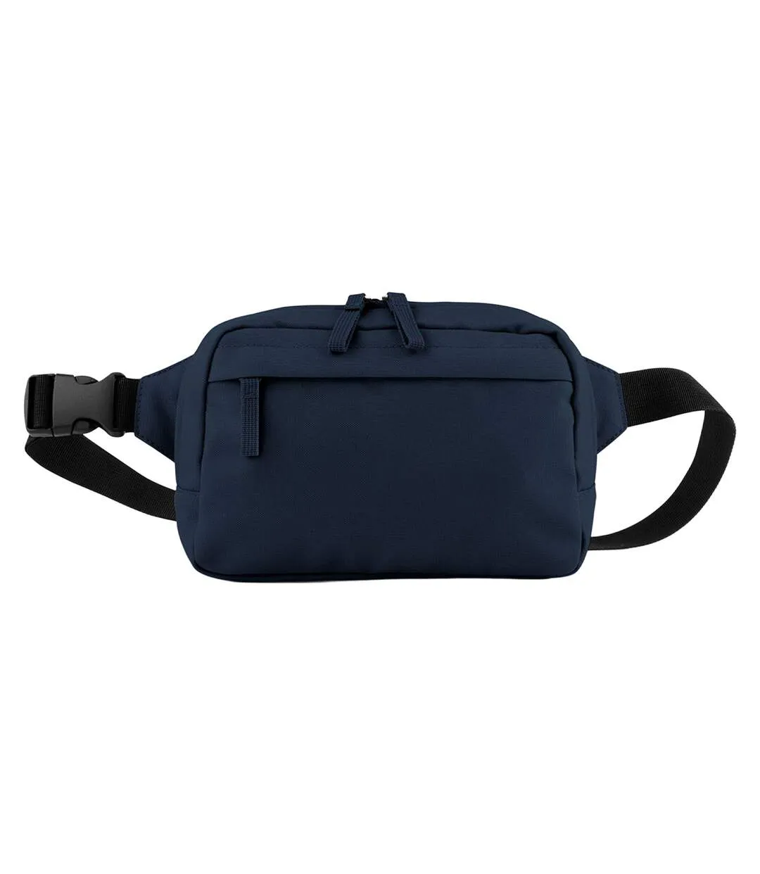 Premium Recycled Crossbody Bag One Size Navy Bagbase-1