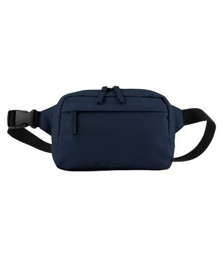 Premium Recycled Crossbody Bag One Size Navy Bagbase