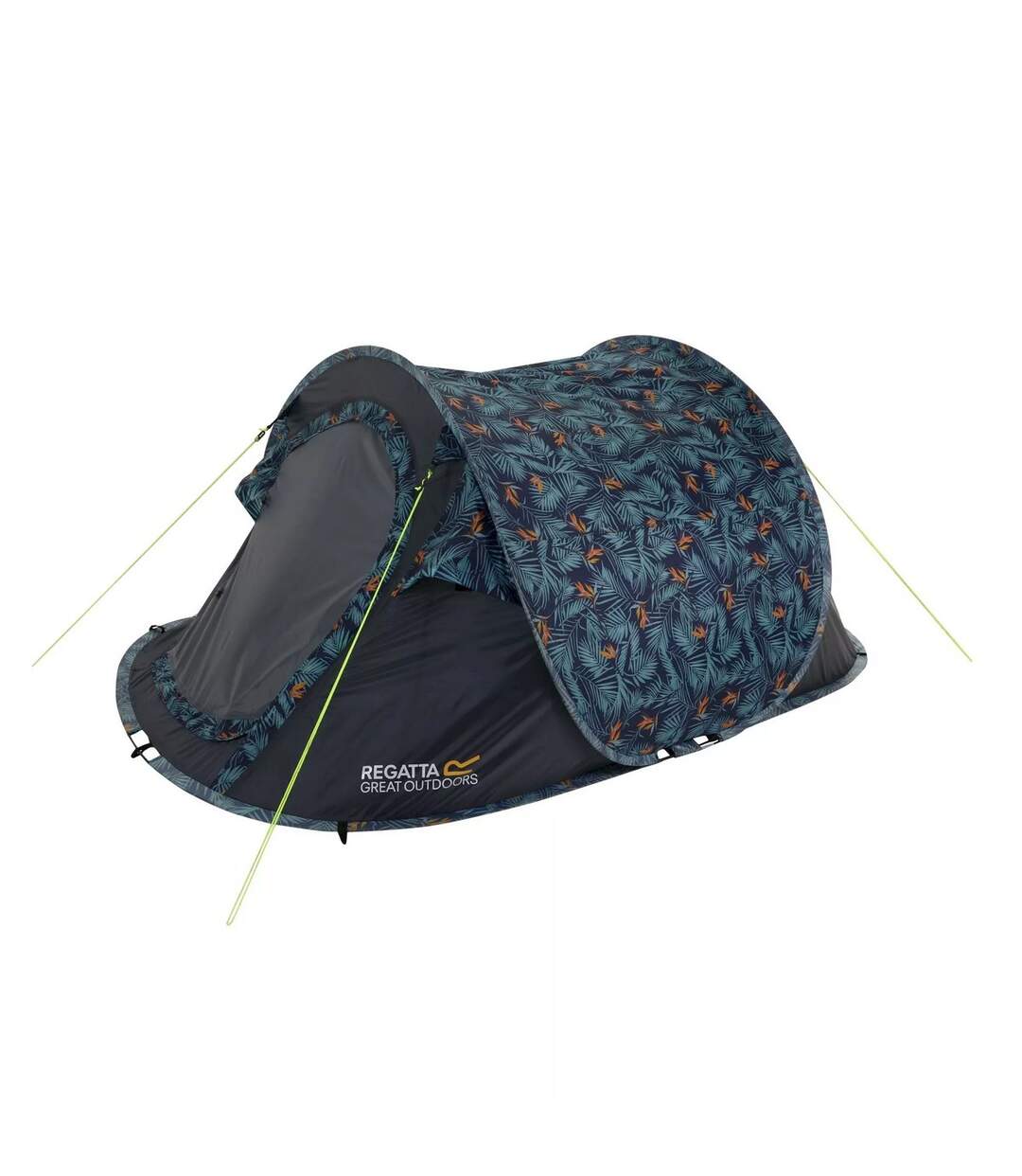 Malawi hawaiian 2 person pop-up tent one size navy/grey/orange Regatta-1