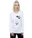 Disney Sweatshirt Womens/Ladies Aladdin Movie Genie Blue Face (Blanc) - UTBI48464-2