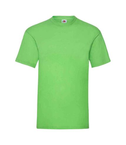 Mens valueweight t-shirt lime Fruit of the Loom