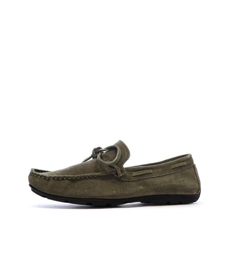 Mocassins vert foncé homme tbs sawtell