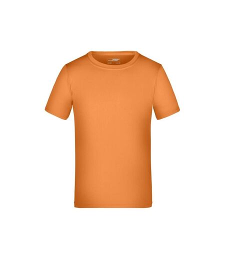 T-shirt active enfant orange James and Nicholson