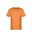 T-shirt active enfant orange James and Nicholson-1