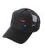 Casquette Trucker Motif/style Logo Brodé Vitesse Homme Noir Societe Noir-1
