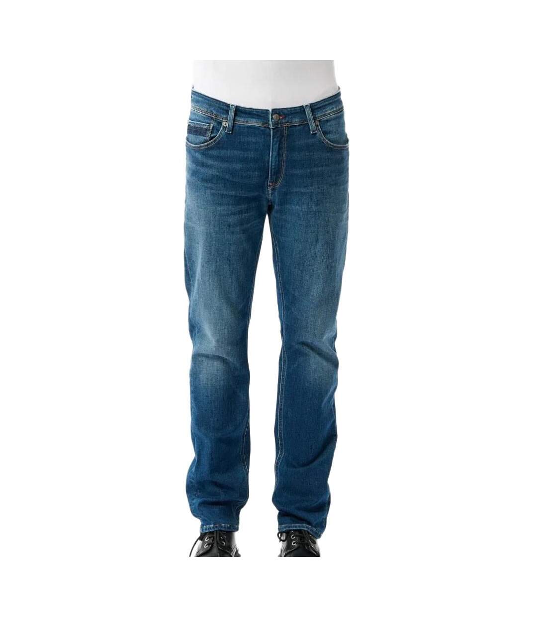 Jean Droit Bleu Denim Homme Teddy Smith Reeple Rock - 29-1