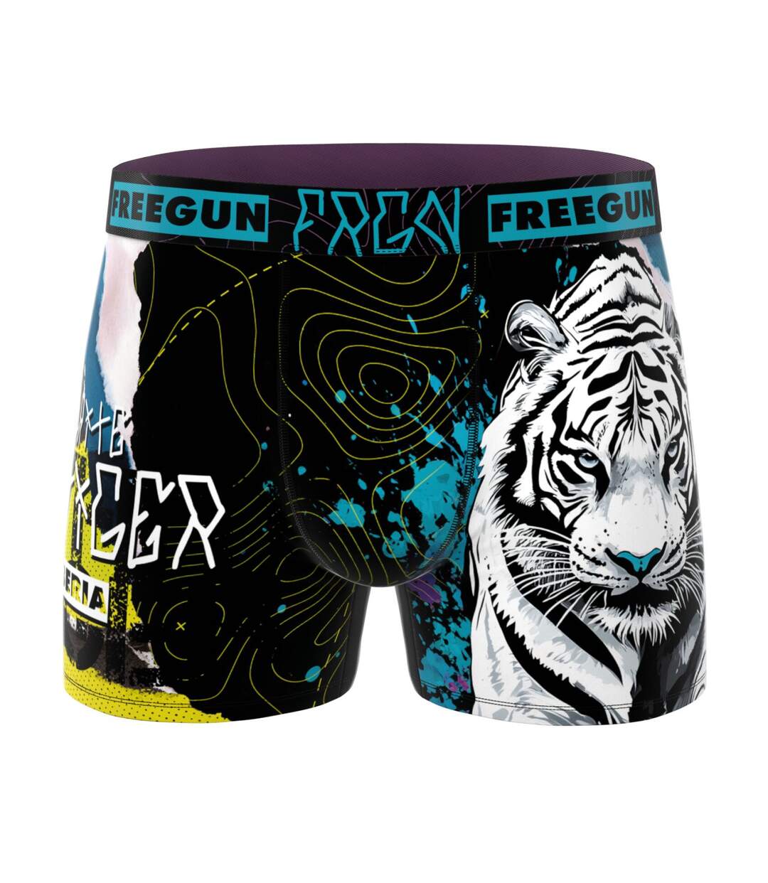 Lot de 3 boxers homme collection Pop Art Animals Freegun-3