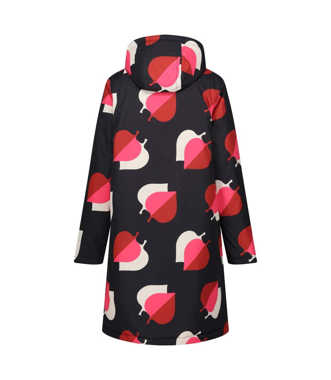 Veste imperméable orla kiely femme ombre / feuilles d'orme roses Regatta-1