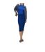 Jupe Mi-longue Motif/style À Motifs Femme Bleu Noir Boss-4