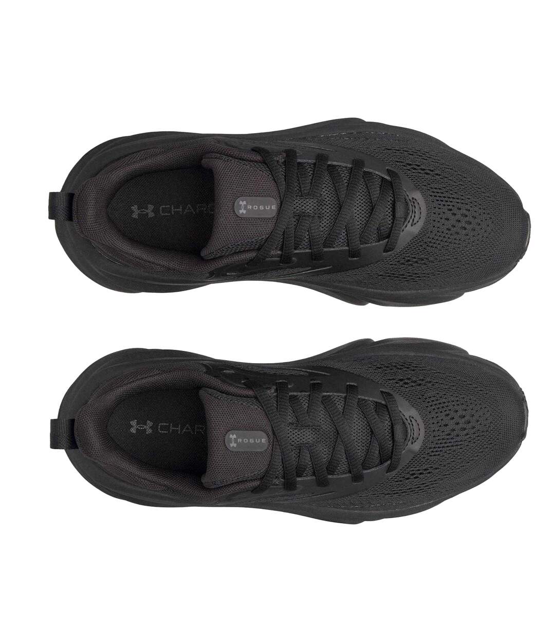 Womens/ladies Rogue 6 Trainers Black Pink White Under Armour-3