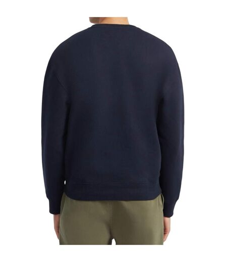 Sweat Motif/style Logo Homme Bleu Marine Guess