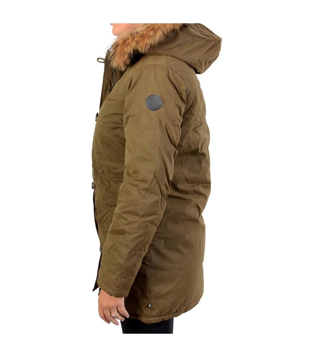 Parka Le Temps Des Cerises Globa Khaki-3