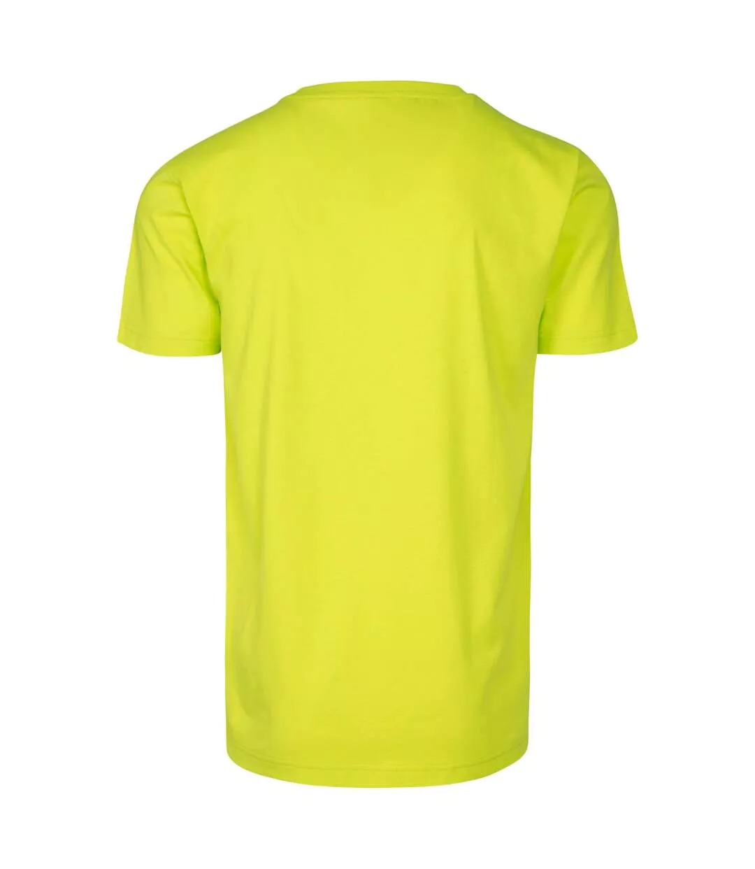 T-shirt Adulte Jaune Fluo Build Your Brand-2