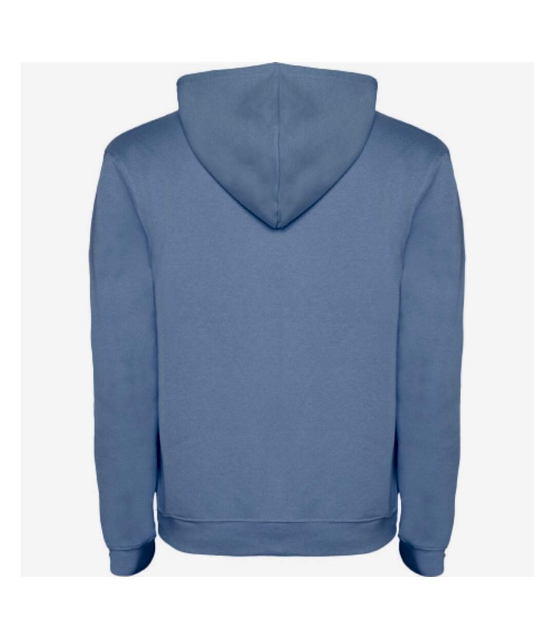 Sweat à capuche urban homme bleu ciel / blanc Roly