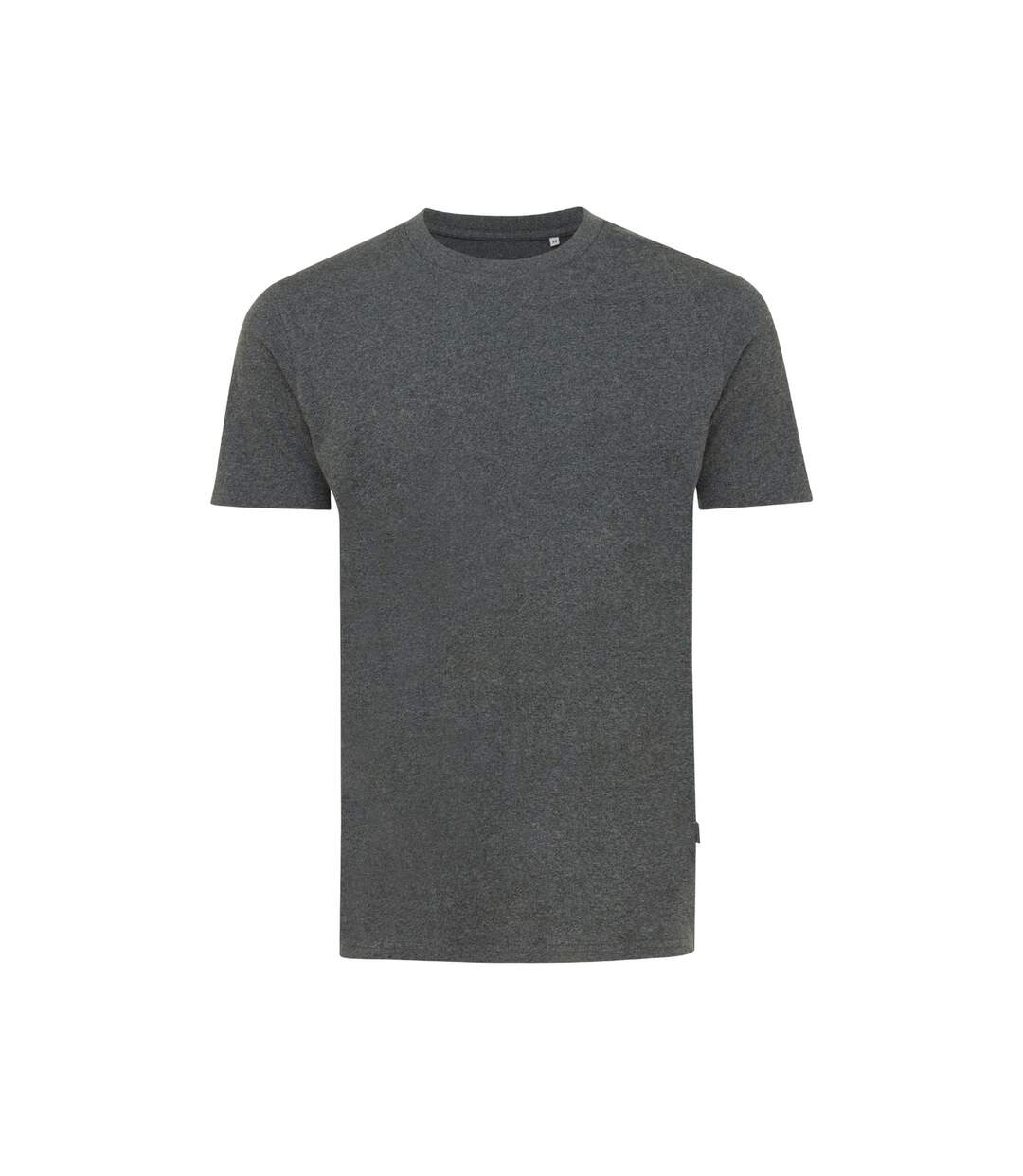 Unisex adult manuel undyed t-shirt heather anthracite Iqoniq-1