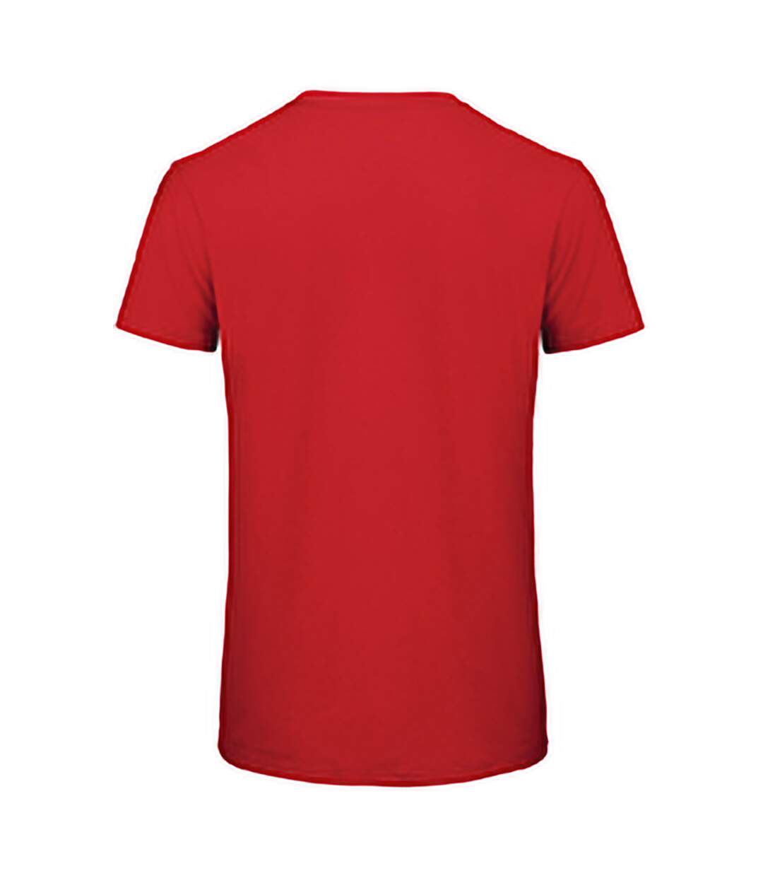B&C Mens Favourite Organic Cotton Crew T-Shirt (Red) - UTBC3635