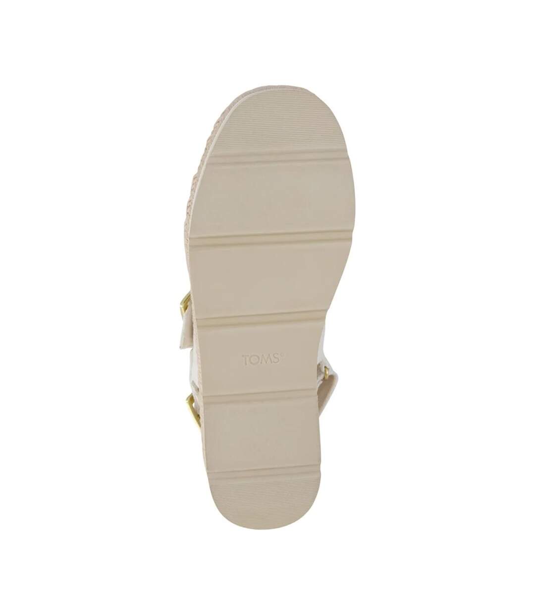 Womens/ladies Giana Sandals White Toms-4