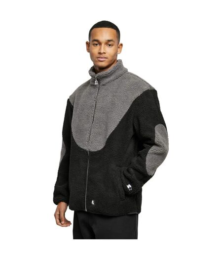 Veste Polaire Homme Noir Anthracite Starter Black Label