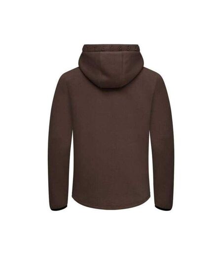 Mens Pemberton Hoodie Dark Mocha Cutter & Buck