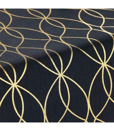 Nappe & Chemin de Table Elipsa 140x250cm Blanc & Noir