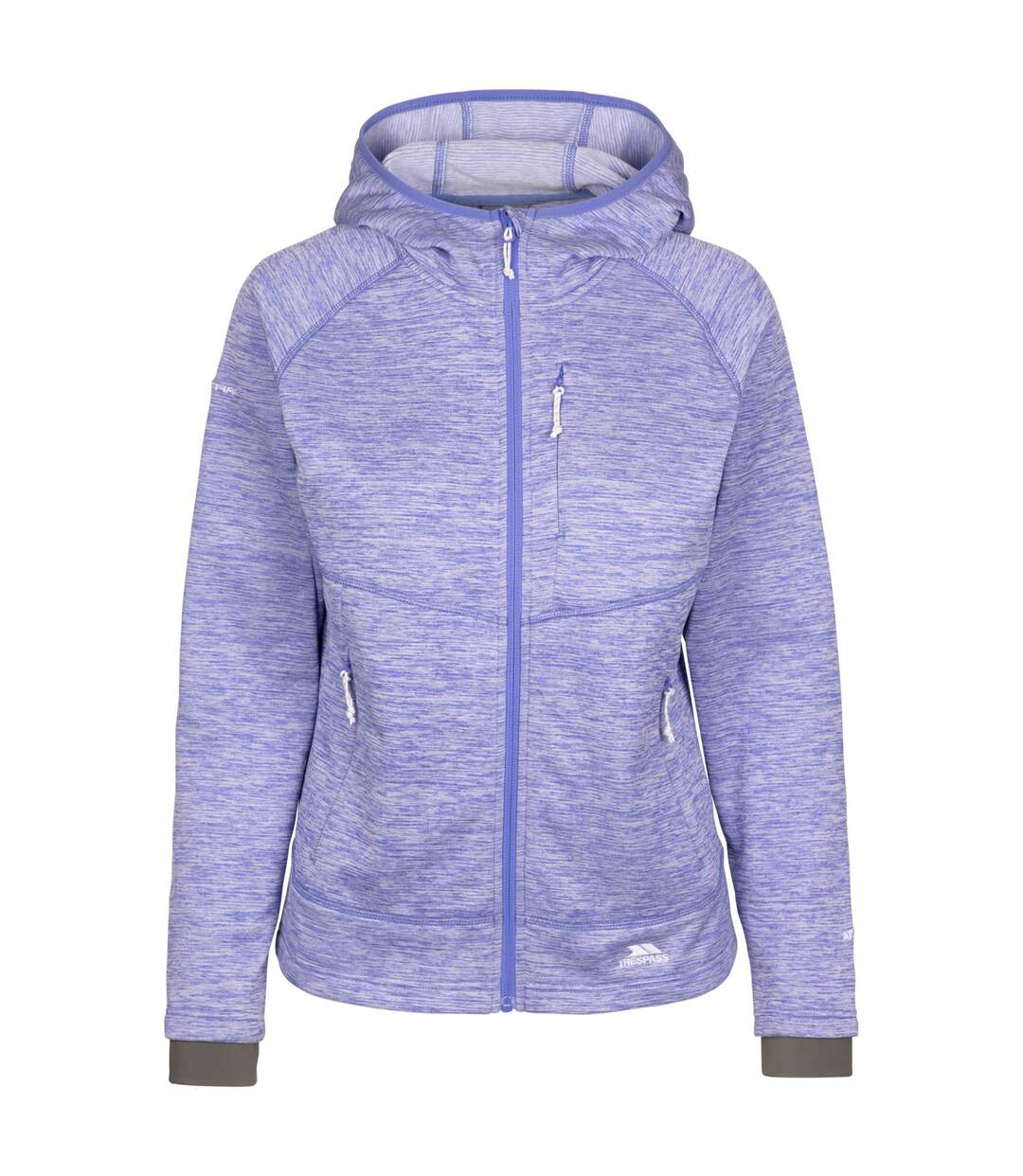 Veste polaire femme bleu violet Trespass-1