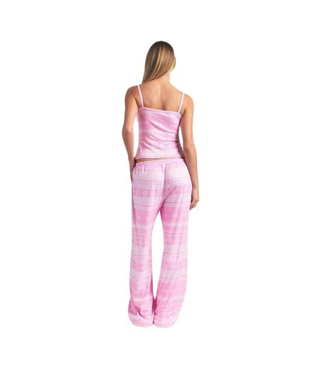 Débardeur Motif/style Logo Femme Rose Chewing-gum Snowflake