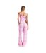 Débardeur Motif/style Logo Femme Rose Chewing-gum Snowflake-3