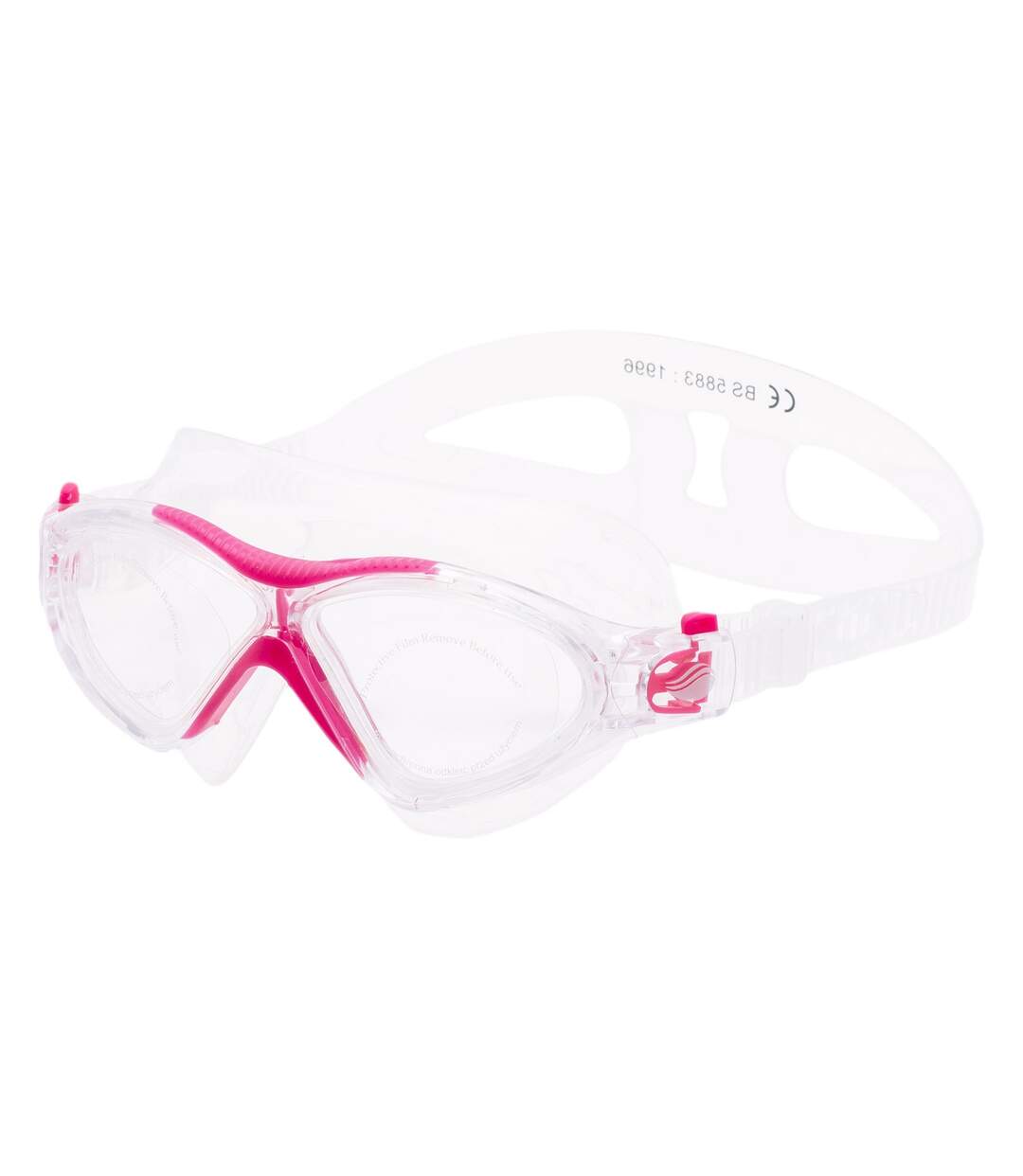 Lunettes de natation x-ray enfant transparent / rose Aquawave-2