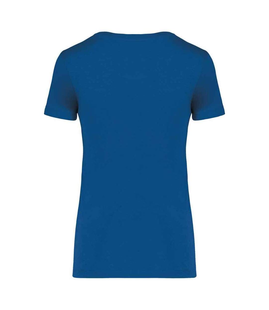 Womens/ladies t-shirt sea blue Native Spirit-2