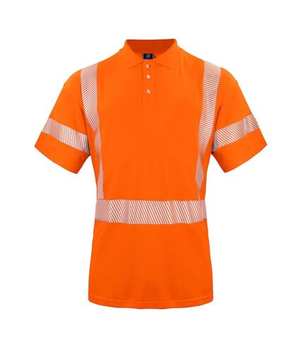 Projob Mens Reflective Polo Shirt (Orange) - UTUB534