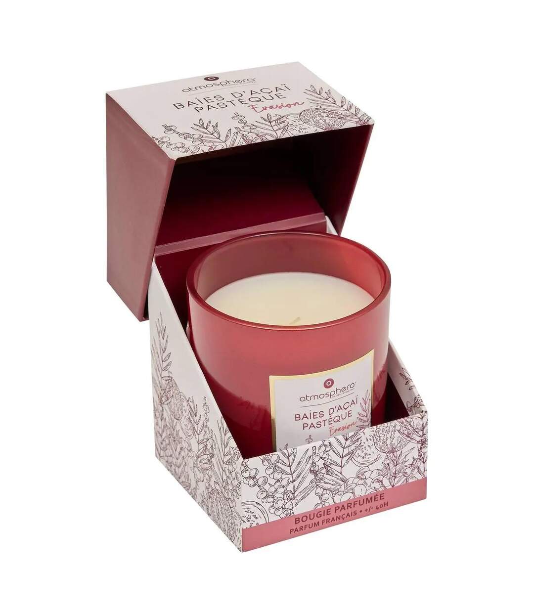 Bougie Parfumée Mael 190g Baie d'Acai & Pastèque-2