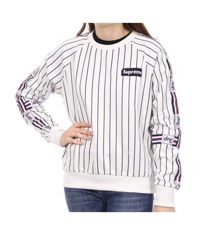 Sweat Blanc Femme Supreme Grip Devote - S