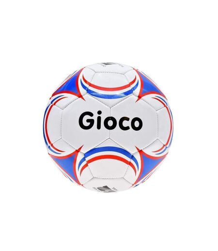 Gioco - Ballon de foot (Blanc / Bleu / Rouge) (Taille 4) - UTRD535