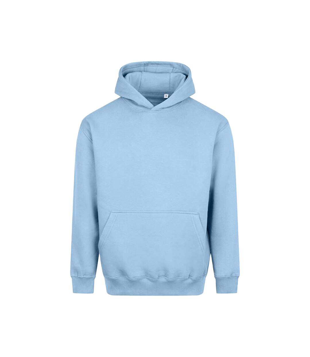 Mens Vision Heavyweight Hoodie Ice Blue Awdis-1