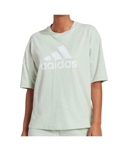 T-shirt Vert Femme Adidas Fi Bos - S