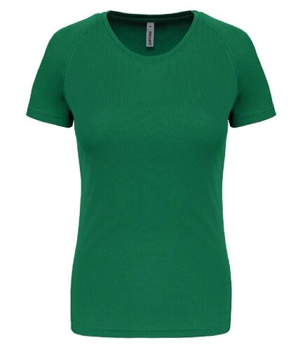 T-shirt sport - Running - Femme - PA439 - vert kelly