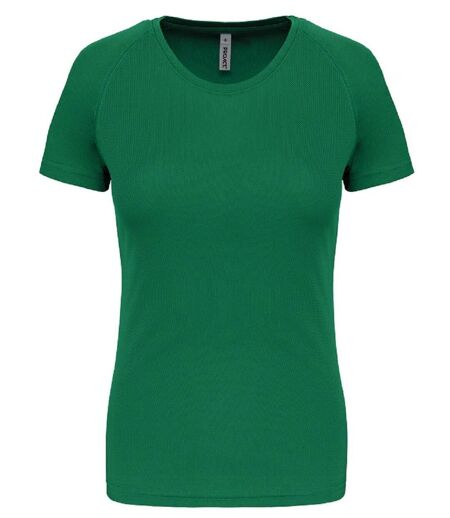 T-shirt sport - Running - Femme - PA439 - vert kelly