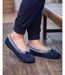 Isotoner Chaussons Ballerines femme semelle ultra-souple, confortables, semelle à mémoire de forme-2