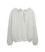 Pull blanc femme teddy smith mady - l-2