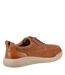 Hush Puppies Mens Eric Leather Lace Up Casual Shoes (Tan) - UTFS9784