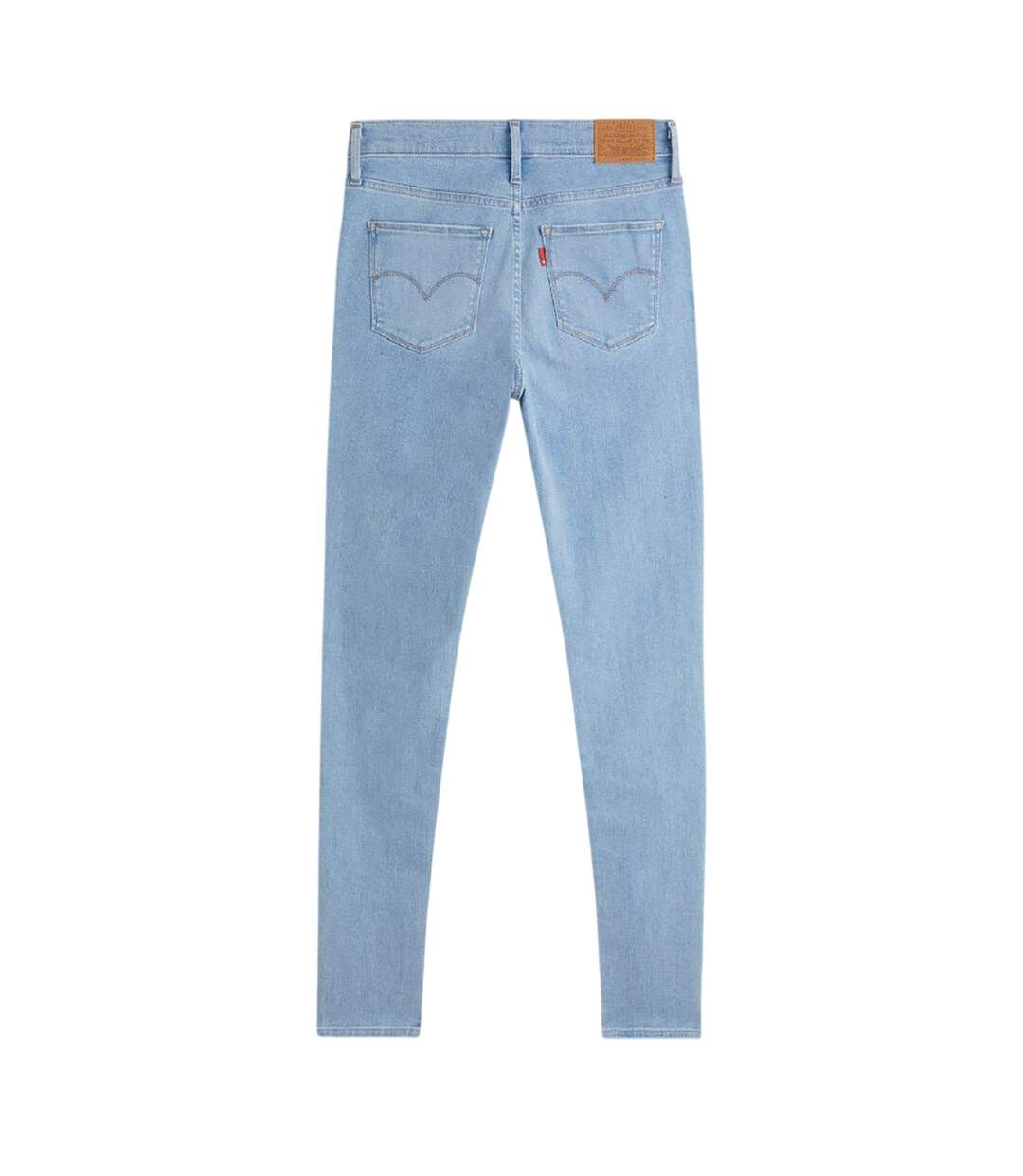 Womens/ladies High Rise Skinny Jeans Eclipse Center Levis-3