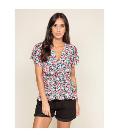 Top fluide motifs FUSHIA - Dona X Lisa