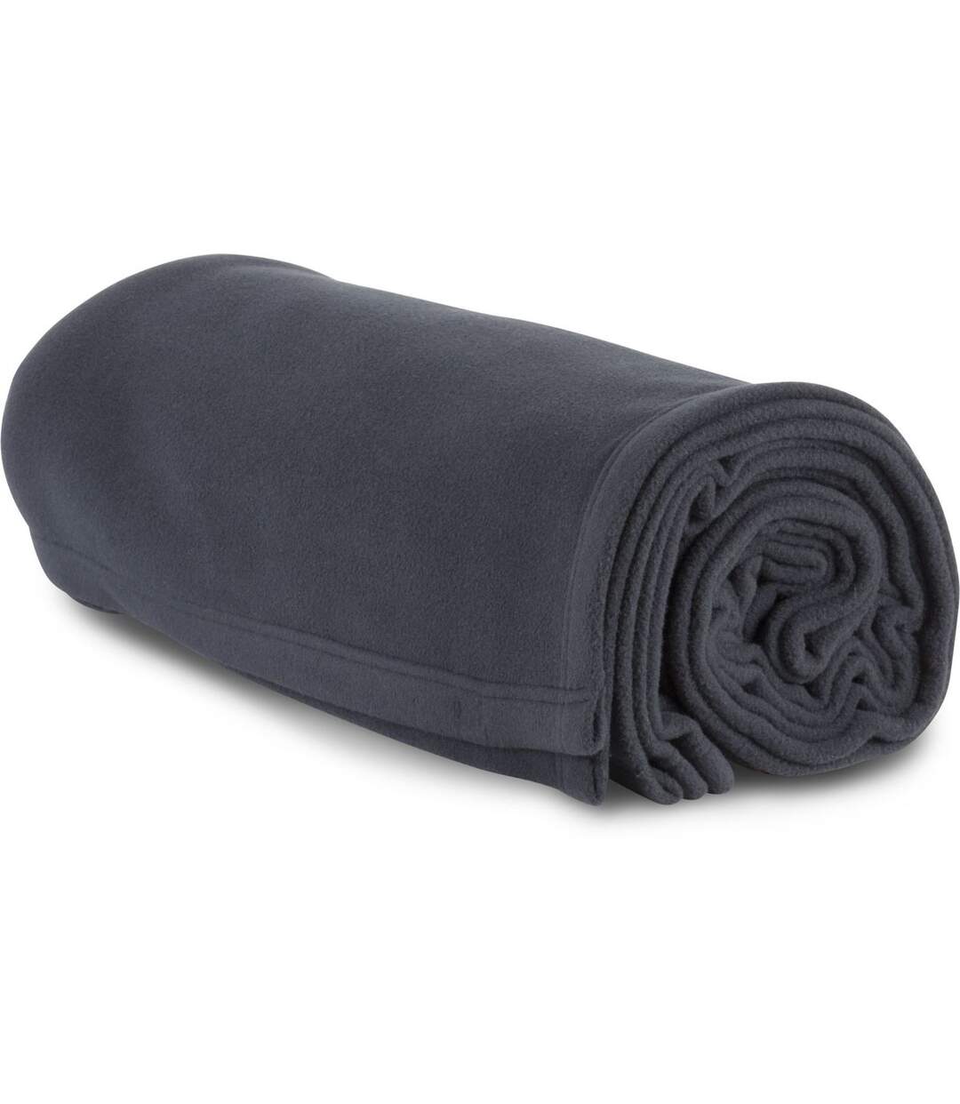 Plaid couverture polaire - KP424 bleu marine - 170x140 cm-1