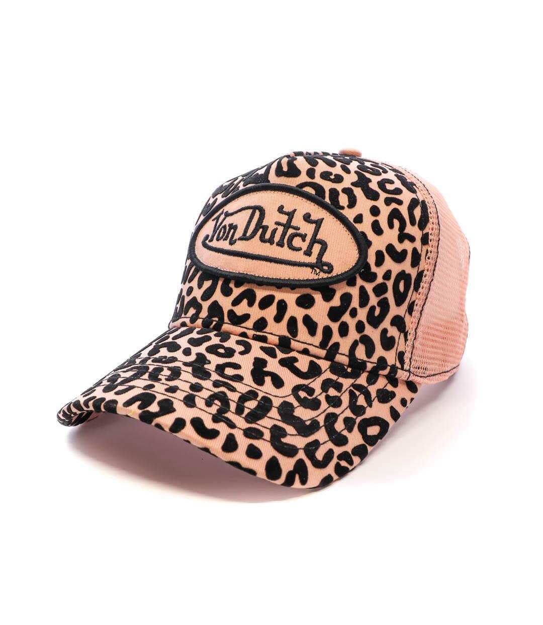 Casquette Rose/Noire Femme Von Dutch 959610 - Taille unique-1