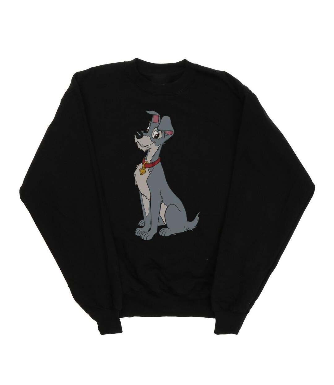 Disney - Sweat LADY AND THE TRAMP SPAGHETTI HEART - Femme (Noir) - UTBI13969-1