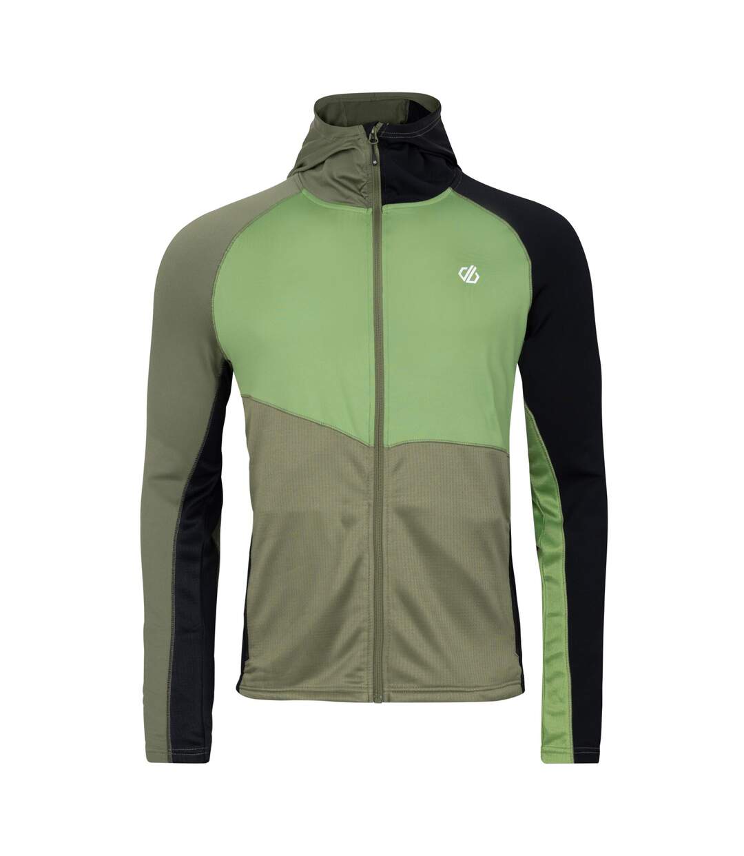 Haut de sport assimilate homme vert olive / noir Dare 2B