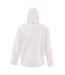 Mens Replay Hooded Soft Shell Jacket White SOLS-2