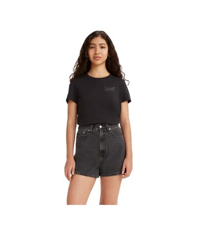 Womens/ladies The Perfect T-shirt Black Levis
