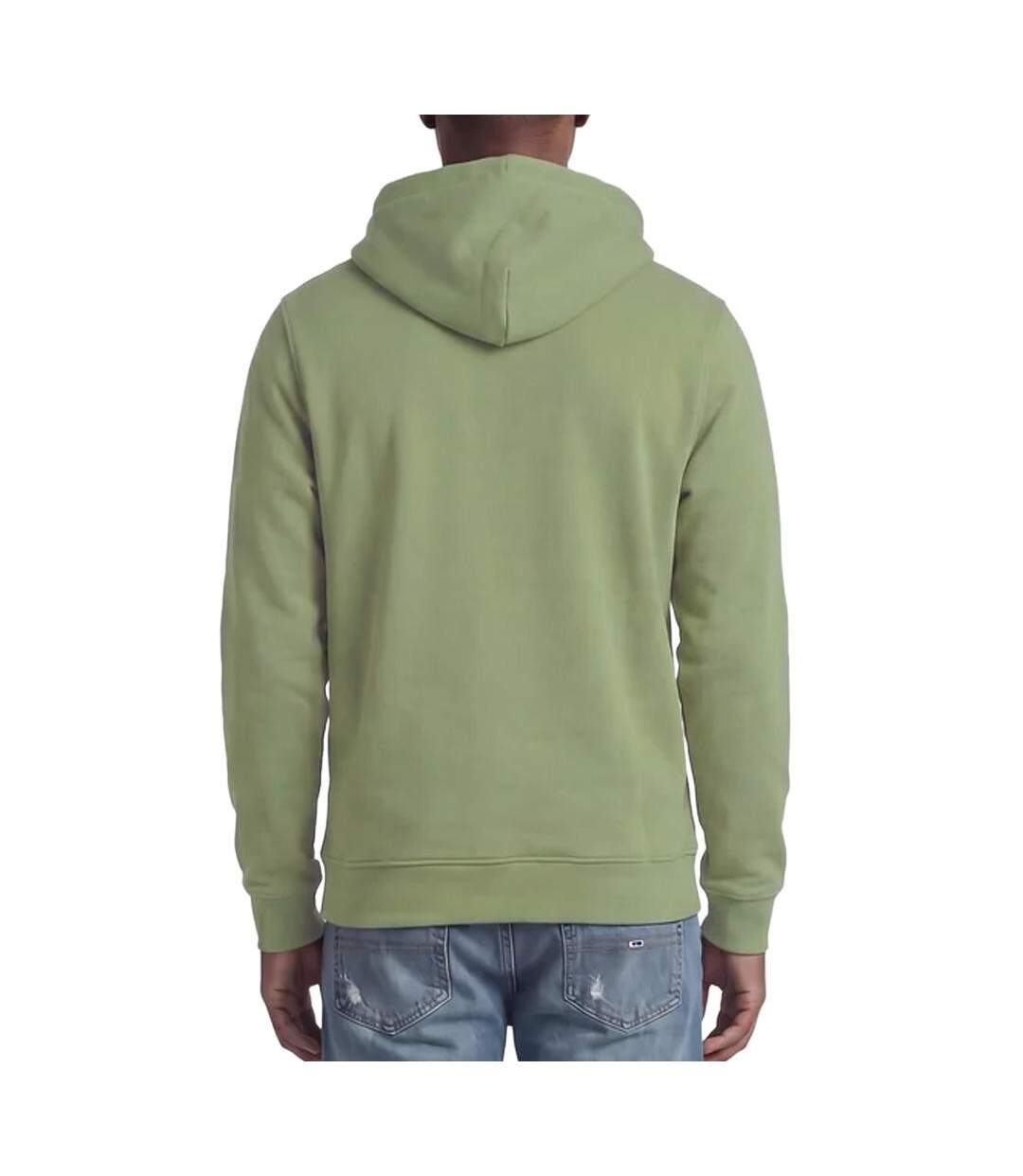 Sweat vert homme tommy hilfiger badge-2